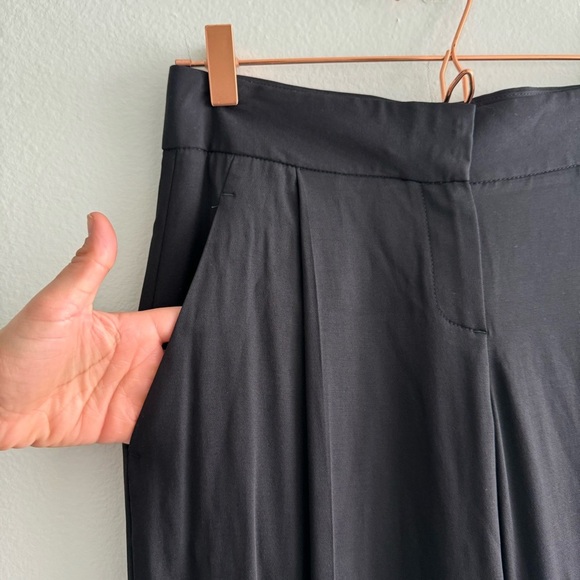 Theory Rianon Habitat Black Trouser Pant Size 3 - Picture 4 of 9